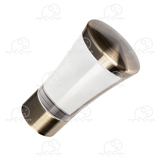 Наконечник для карниза D25 «Люксор Стекло»