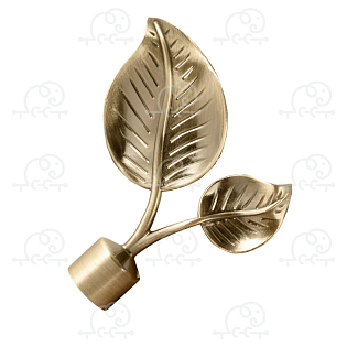 Наконечник для карниза D16 «Лист Большой»