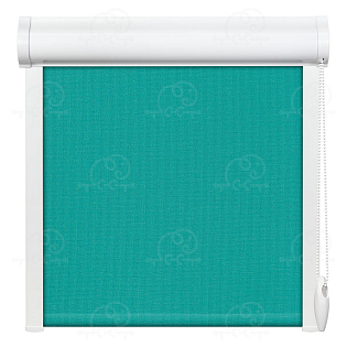 Рулонная штора «Эден» Изумрудный