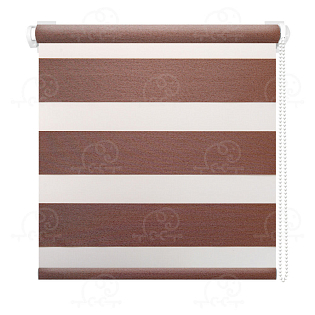 Рулонная штора «Сильвер» Мокко