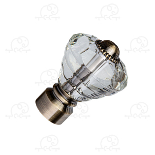 Наконечник для карниза D25 «Кастилия» Наконечник для карниза D25 «Кастилия»