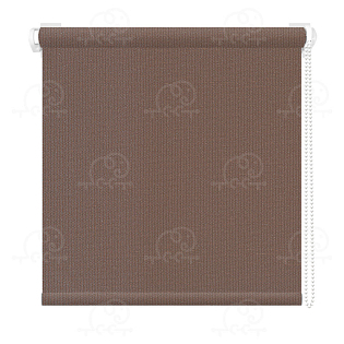Рулонная штора «Эден» Шоколадный