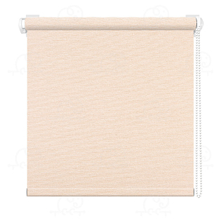 Рулонная штора «Меринос» Ванильный