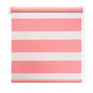 Рулонная штора «Баланс» Розовый