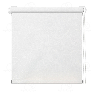 Рулонная штора «Джерси» Белый