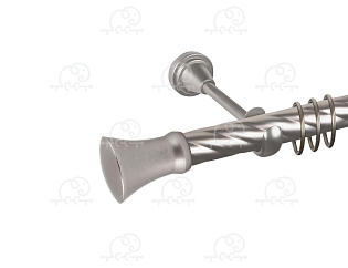 Карниз для штор однорядный «Монако» D25К сатин