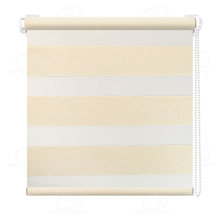 Рулонная штора «Ирис» Слоновая кость