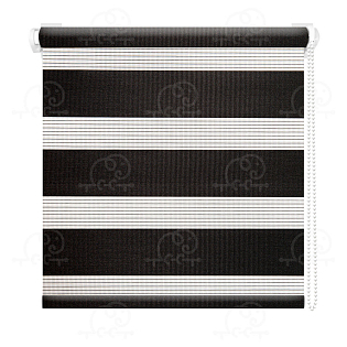 Рулонная штора «Баланс» Графит