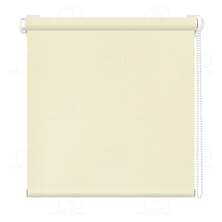 Рулонная штора «Эден» Сливочный