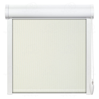 Рулонная штора «Моно» Слоновая кость