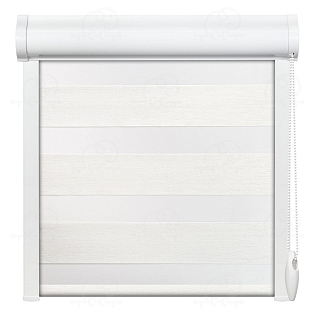 Рулонная штора «Гера» Белый