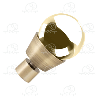 Наконечник для карниза D16 «Жемчужина» Наконечник для карниза D16 «Жемчужина»