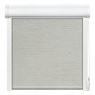 Рулонная штора «Мадагаскар XL» Серый лен