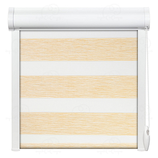 Рулонная штора «Вудэн» Бежевый