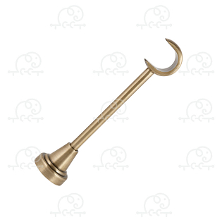 Кронштейн для карниза металлический стеновой D25 17см