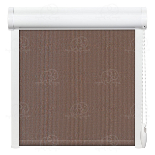 Рулонная штора «Эден» Шоколадный