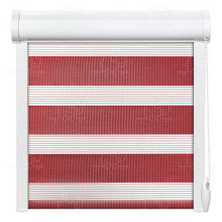 Рулонная штора «Баланс» Винный