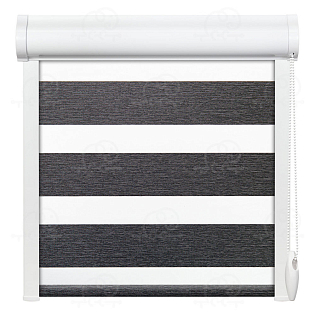 Рулонная штора «Юпитер» Черный