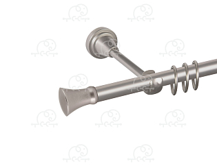 Карниз для штор однорядный «Монако» D16Г сатин