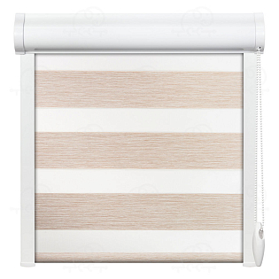 Рулонная штора «Гера» Бежевый