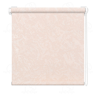 Рулонная штора «Джерси» Пудровый