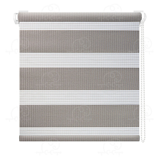 Рулонная штора «Баланс» Серый