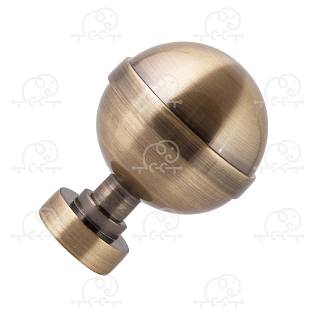 Наконечник для карниза D25 «Шар большой»