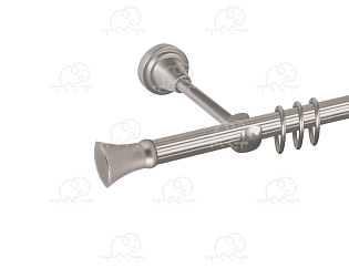 Карниз для штор однорядный «Монако» D16Р сатин