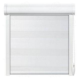 Рулонная штора «Баланс» Белый