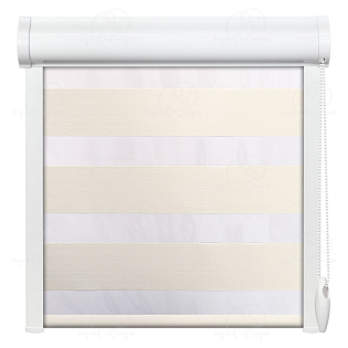 Рулонная штора «Юпитер» Слоновая кость