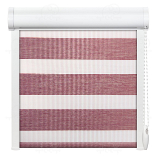 Рулонная штора «Вудэн» Лиловый