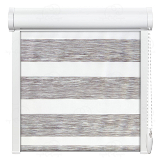 Рулонная штора «Вудэн» Светло-серый