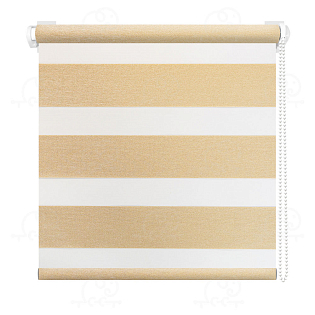 Рулонная штора «Ирис» Бежевый