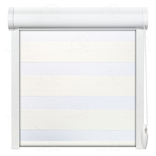 Рулонная штора «Сильвер» Слоновая кость