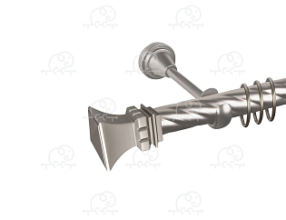 Карниз для штор однорядный «Эмпория» D25К сатин